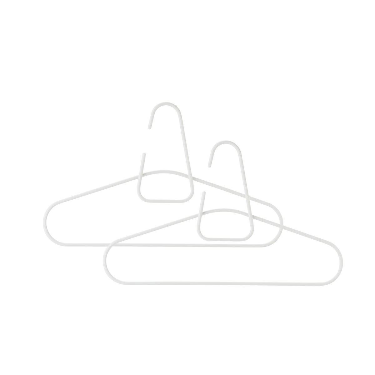 A-HANGER - Cintre en fer blanc - Lot de 2