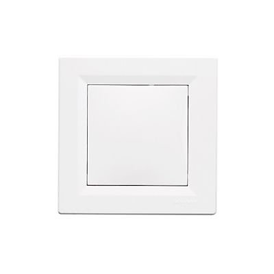 Obturateur complet Schneider Electric Asfora blanc
