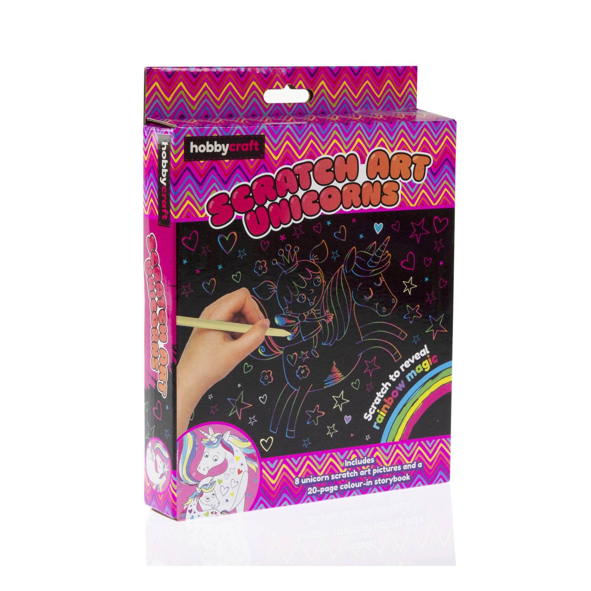 Scratch Art Unicorns