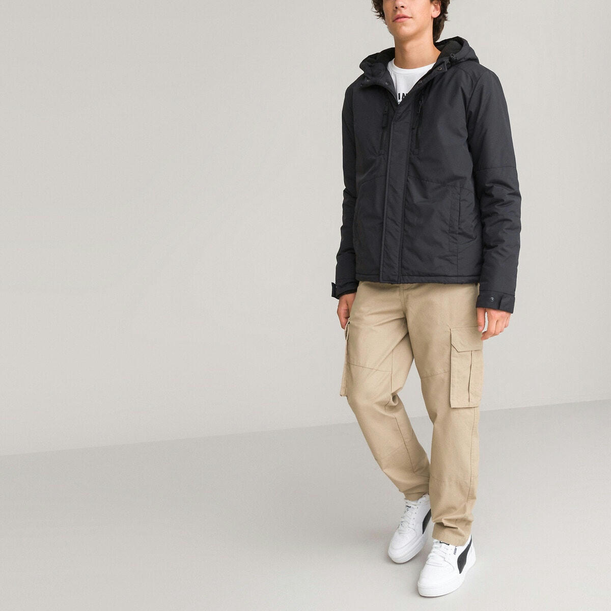 Parka chaude à capuche