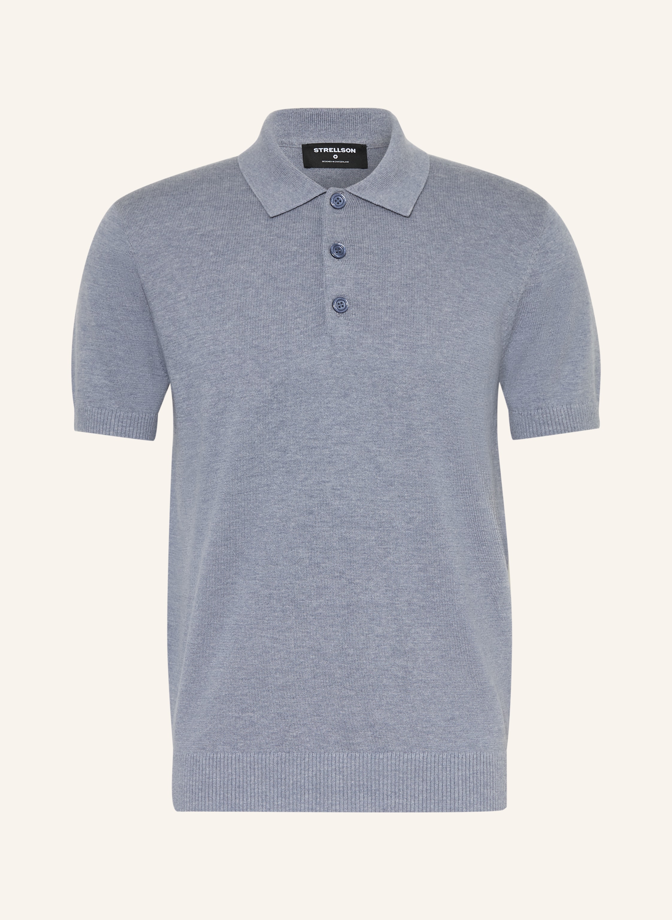 STRELLSON Strick-Poloshirt LOIC