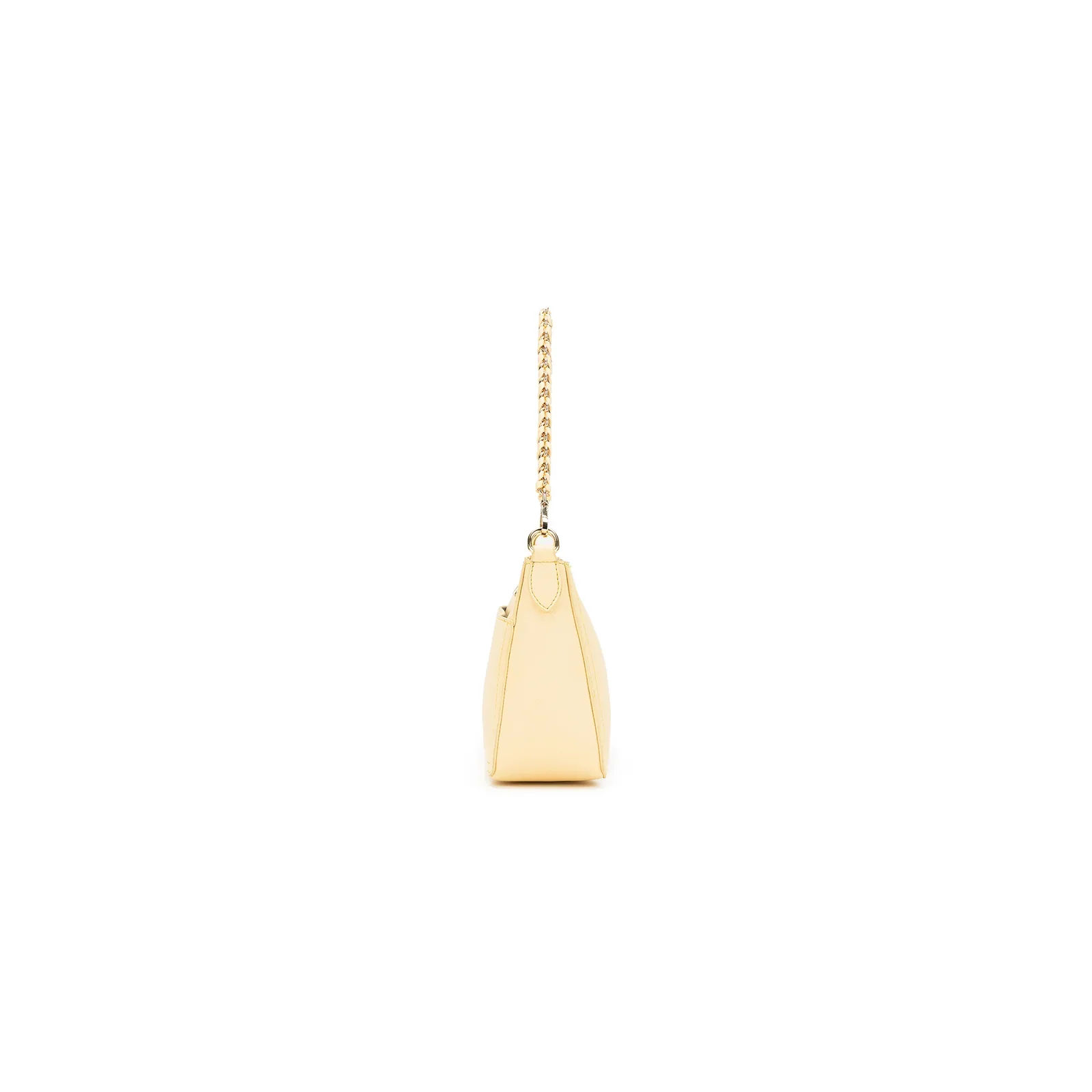 Eloise Yellow Chiffon Crossbody Bag by Black Caviar