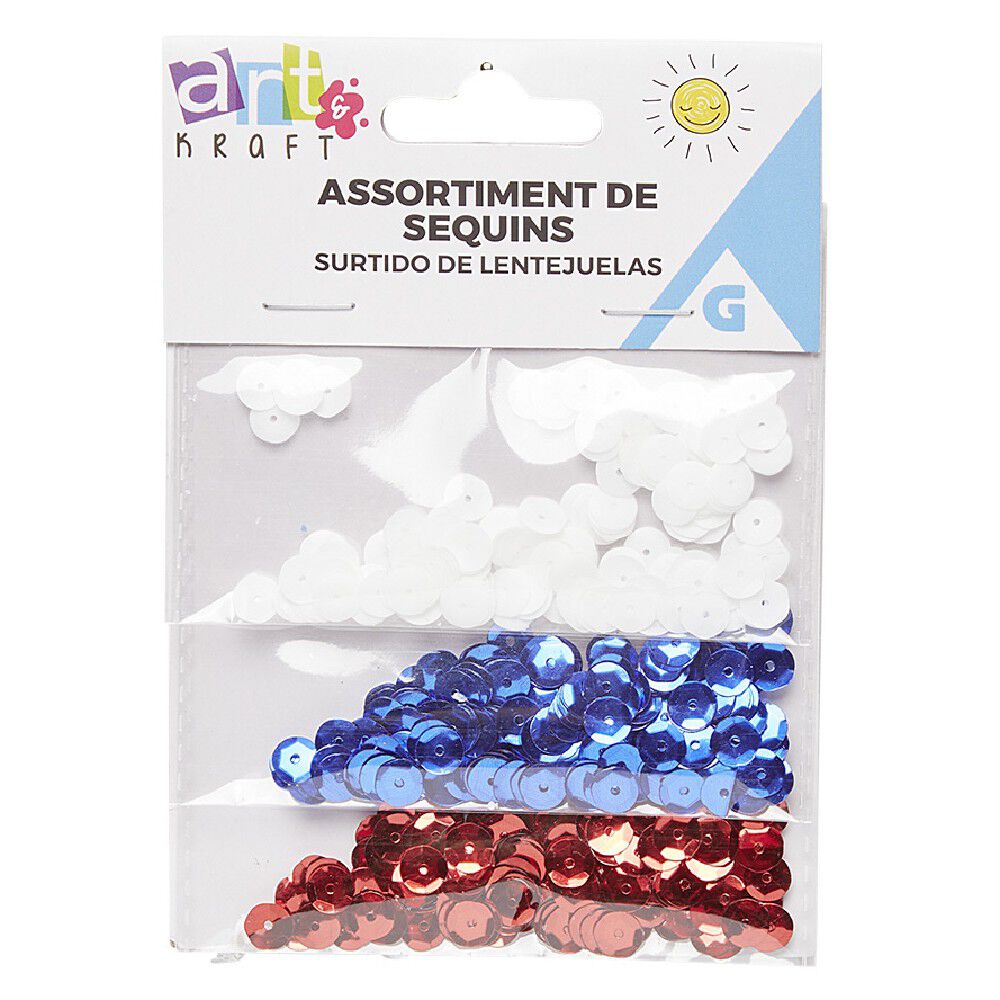 Assortiment de sequin 3x150 pièces