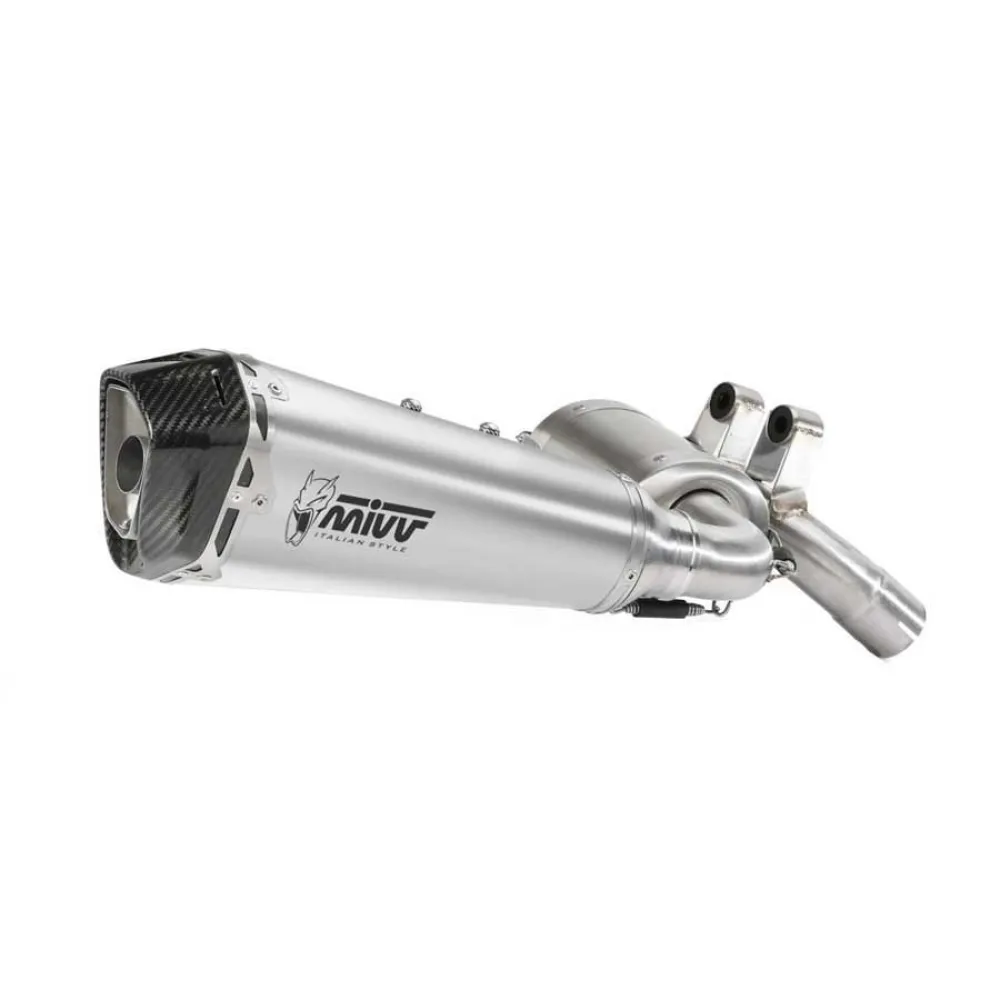 Mivv Delta Race BMW F 900 XR 2020-24 B.037.LDRX Homologated Slip On Muffler