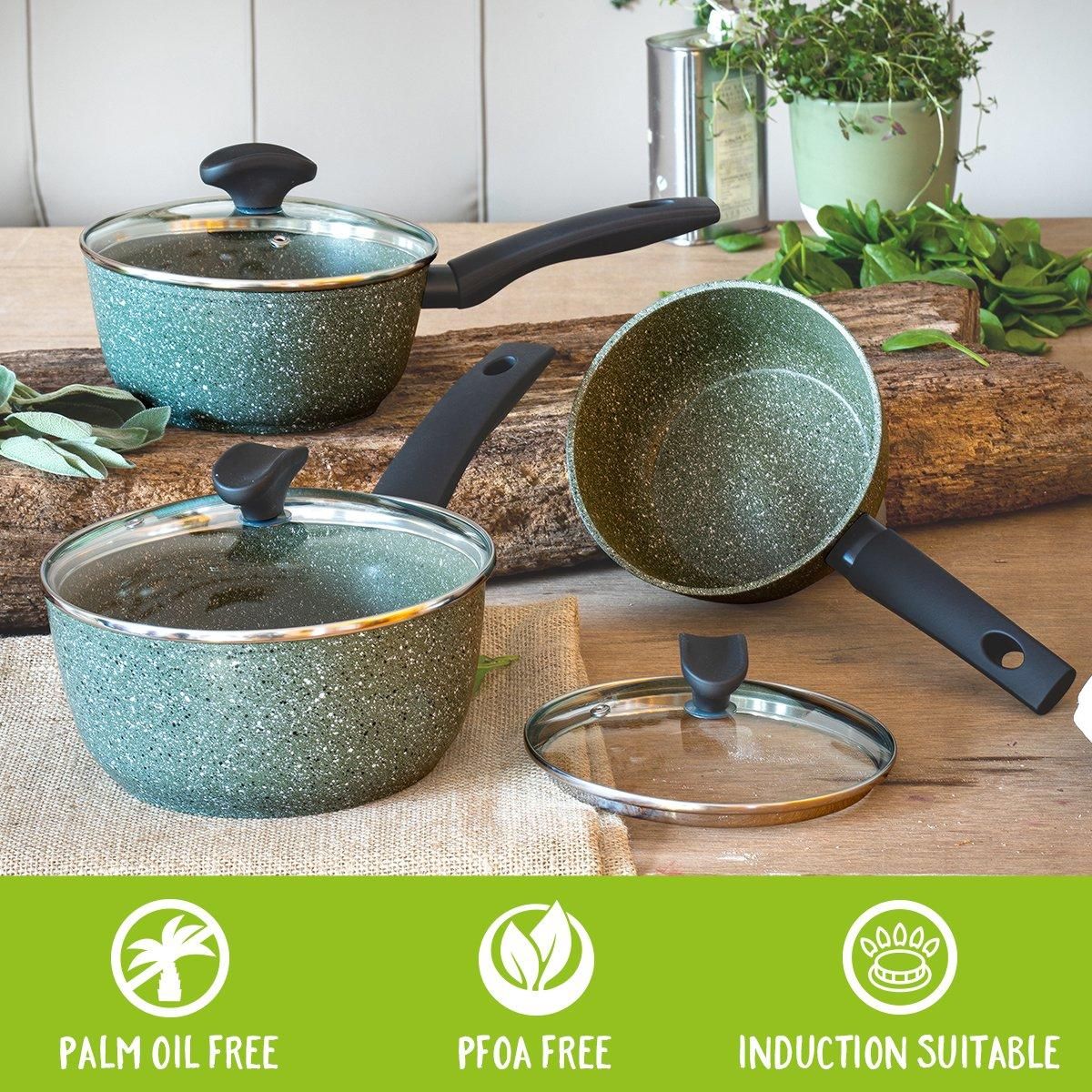 Prestige Aluminium Plan Based Non Stick Induction 5 Piece Cookware Set