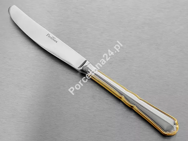 Komplet sztućców 24 cz. na 6 sób Pintinox 1929 - Settecento (3.0 mm) złocone 23.SETG.K24