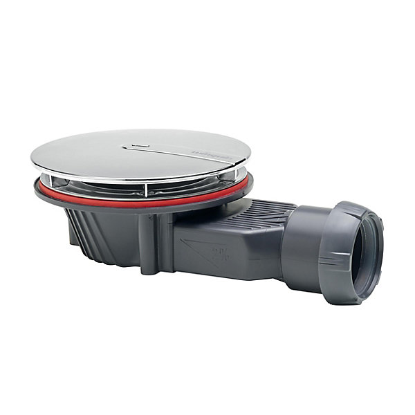 Bonde de douche Wirquin SLIM   ø40 mm dôme ABS.