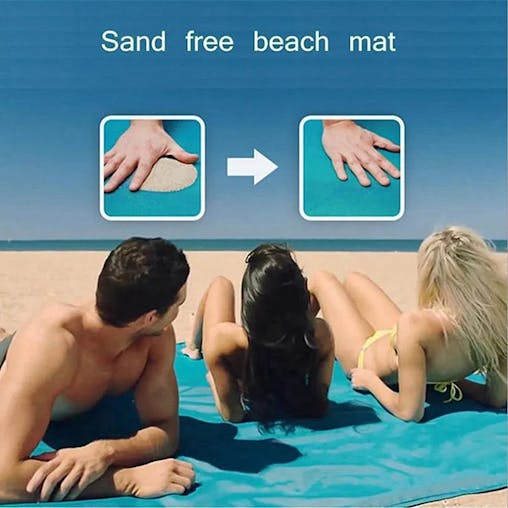 NNEOBA Sandproof Beach Blanket Waterproof Picnic Mat