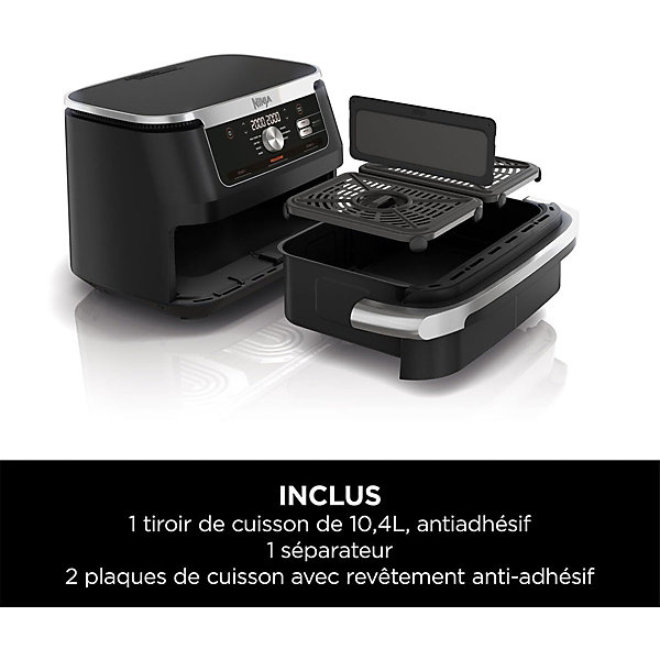 Friteuse sans huile 10.4l 2470w noir Ninja AF500EU foodi flex