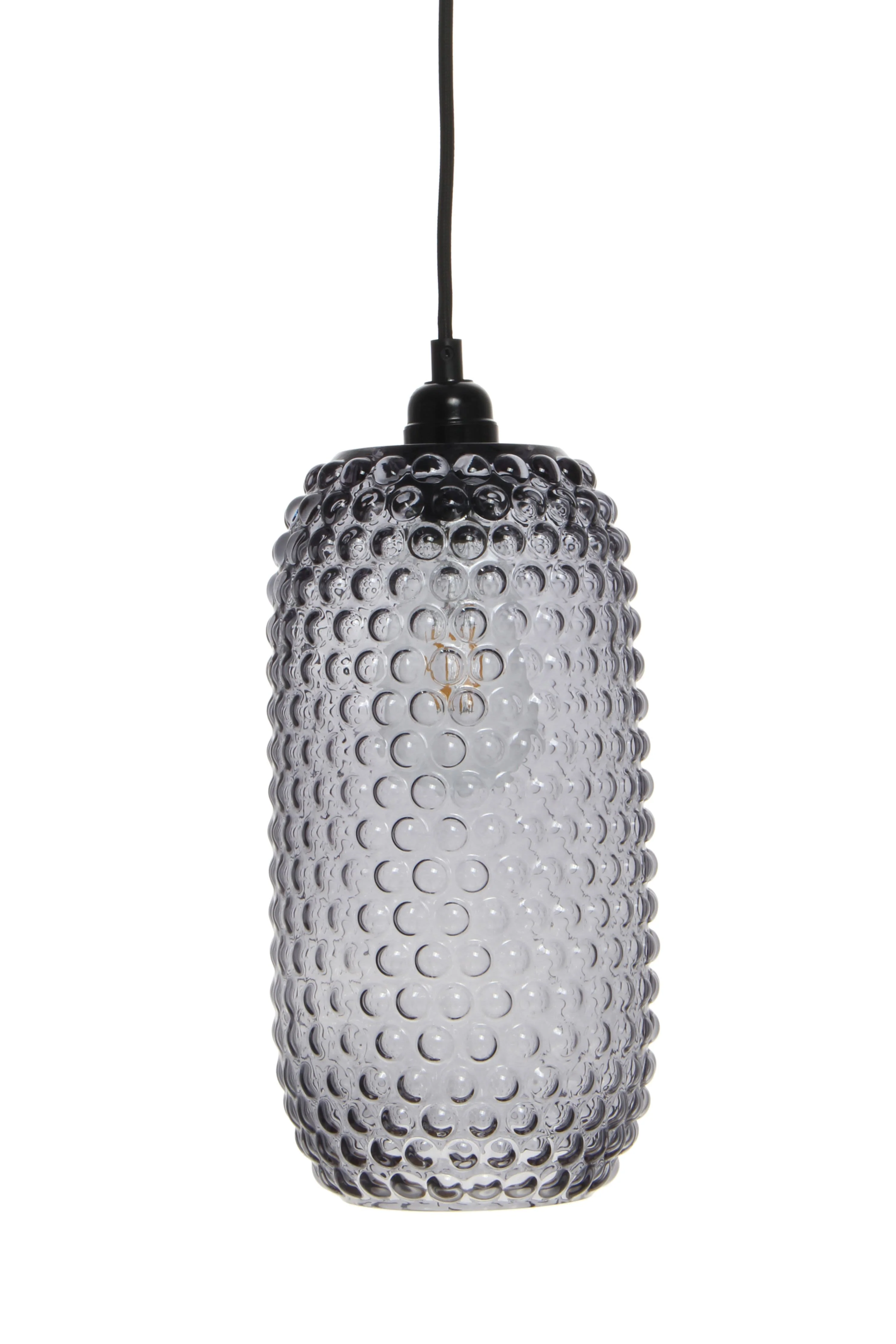 Glazen hanglamp Irina langwerpig