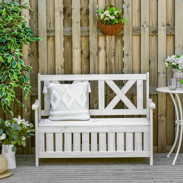 Gartenbank, LxBxH: 115 x 61 x 85 cm