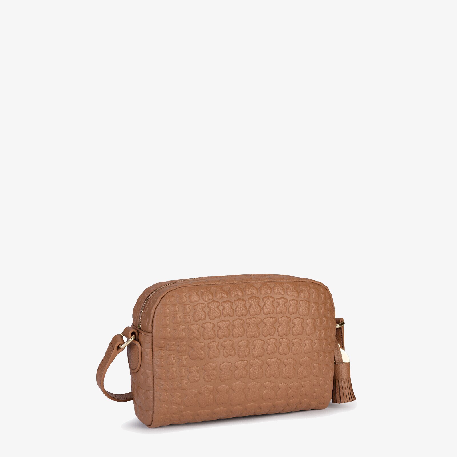 Bandolera Sherton de Piel marrón