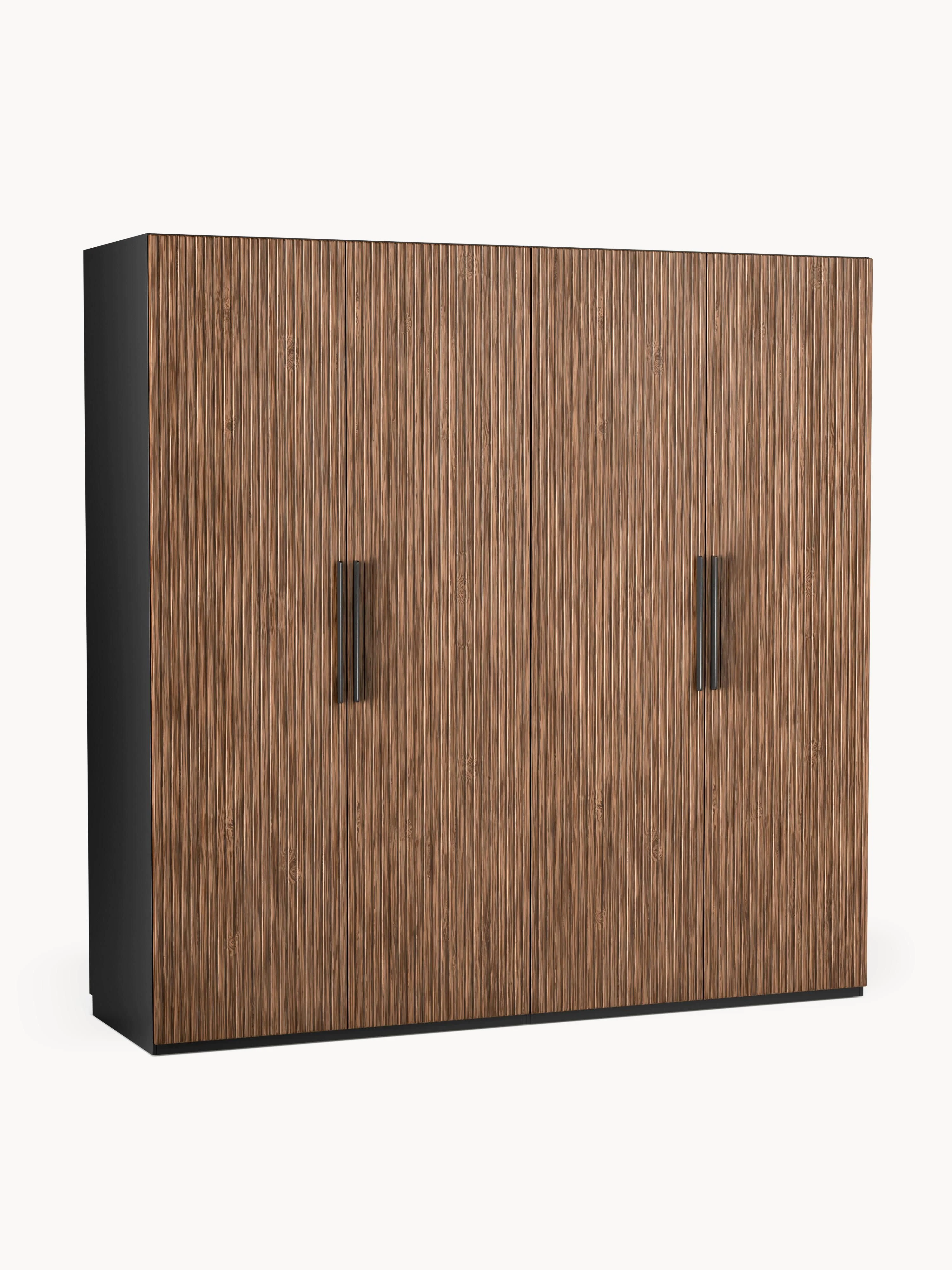 Modularer Drehtürenschrank Simone, 200 cm Breite, in verschiedenen Größen