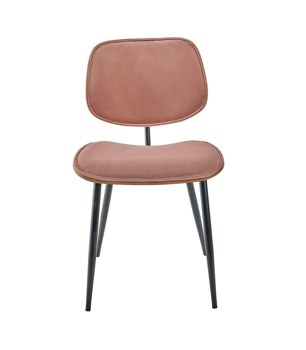 OLYMPIA - Lot de 6 chaises en velours - L46 cm