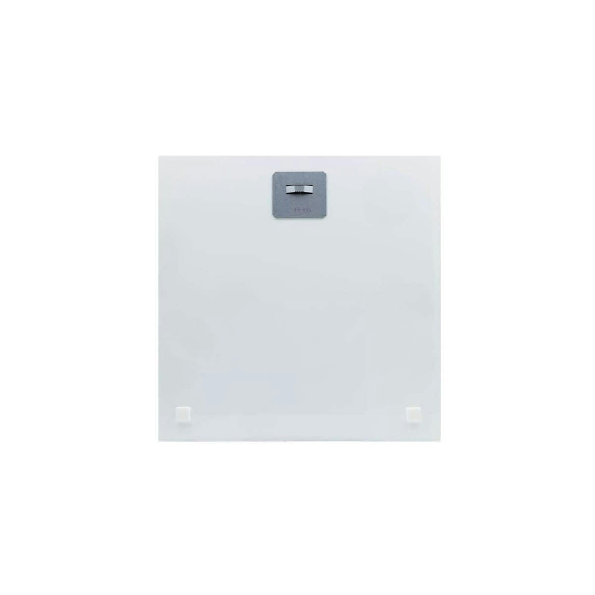 ANIMAUX - Tableau sur verre paon humain 30x30 cm