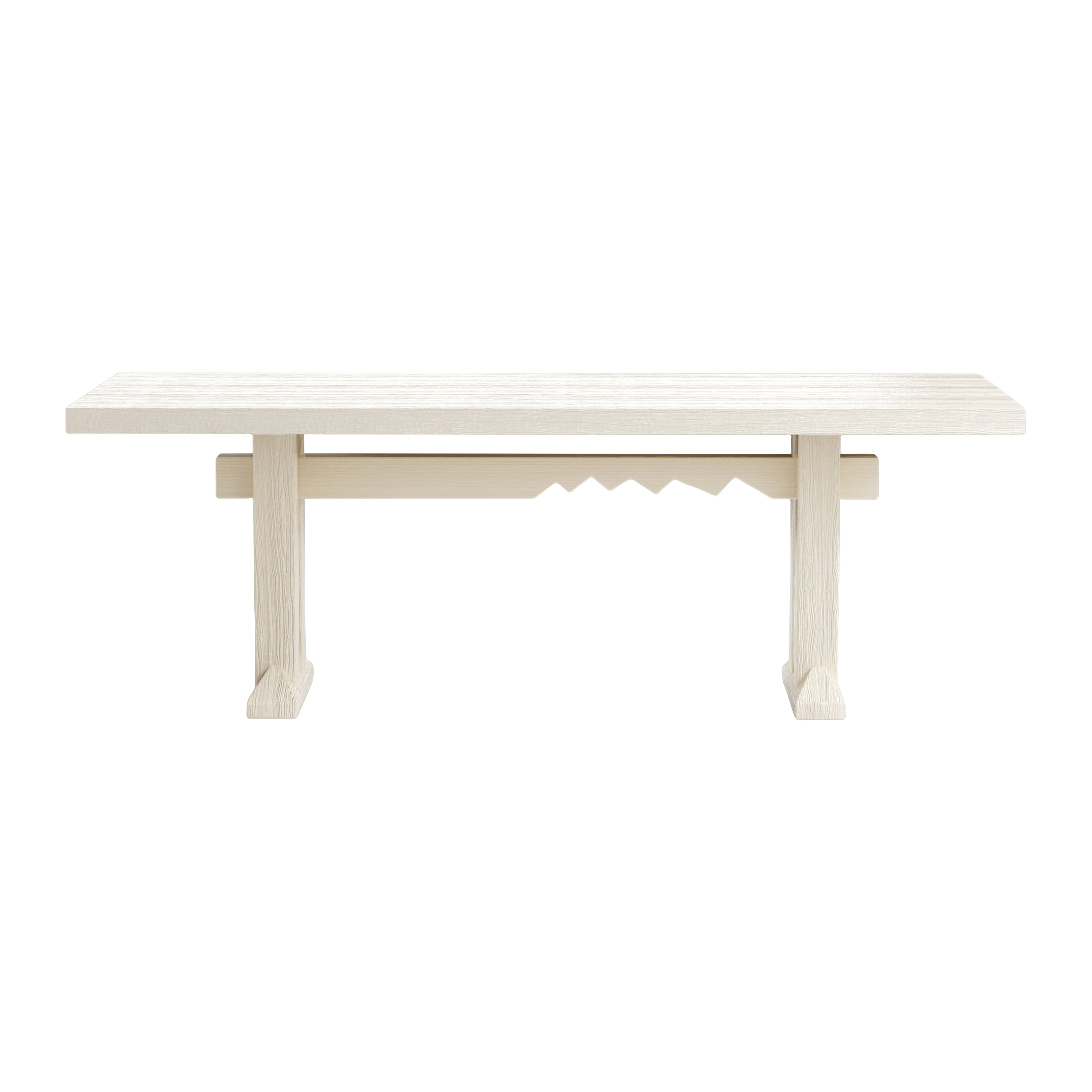 HKliving Forma Eettafel - 220 x 90 cm - Pearl