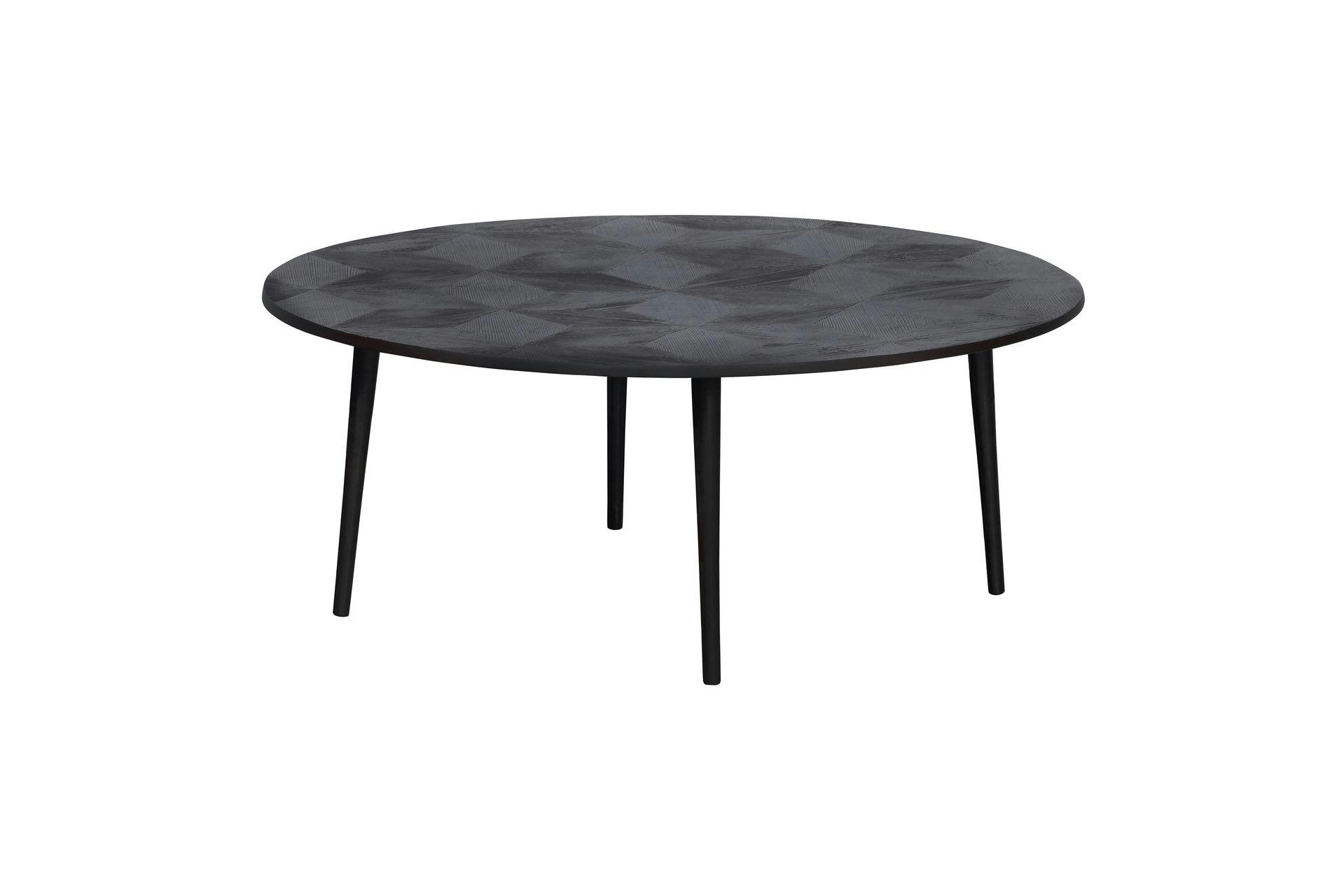 KALU - Table basse en métal marron