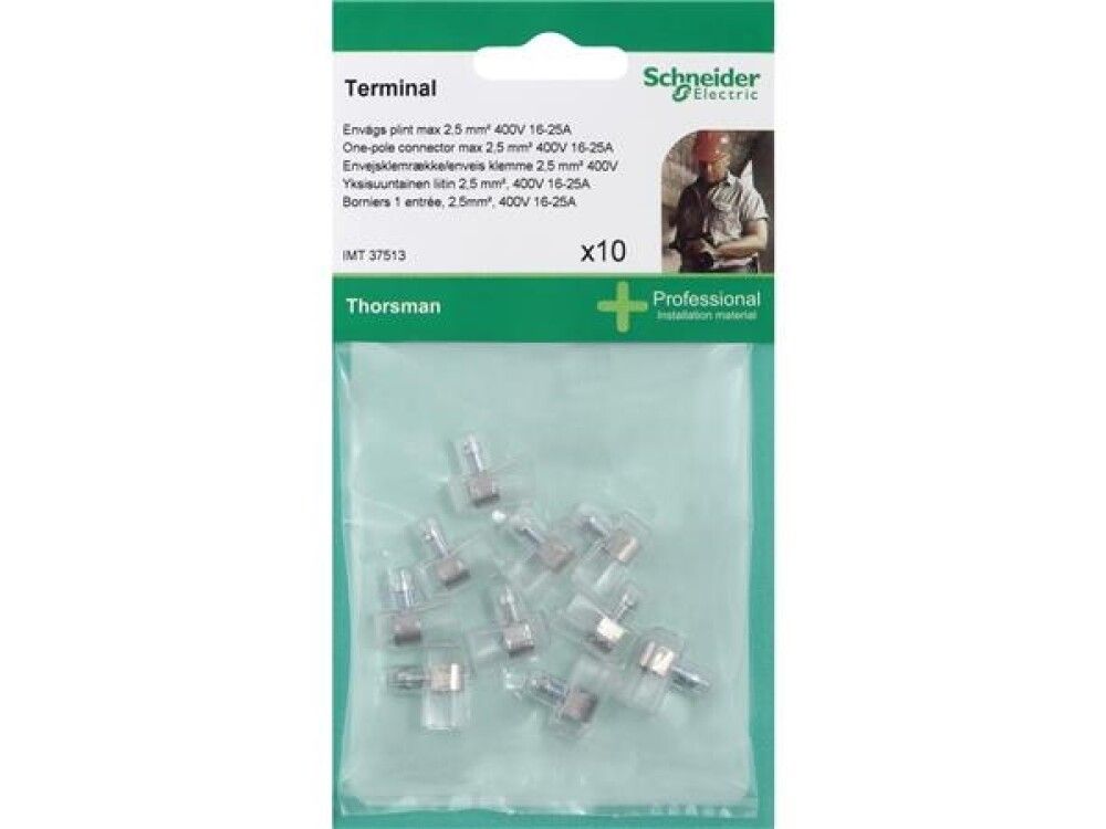 KOBLINGSKLEMME SCHNEIDER ELECTRIC IMT37513 10-PK