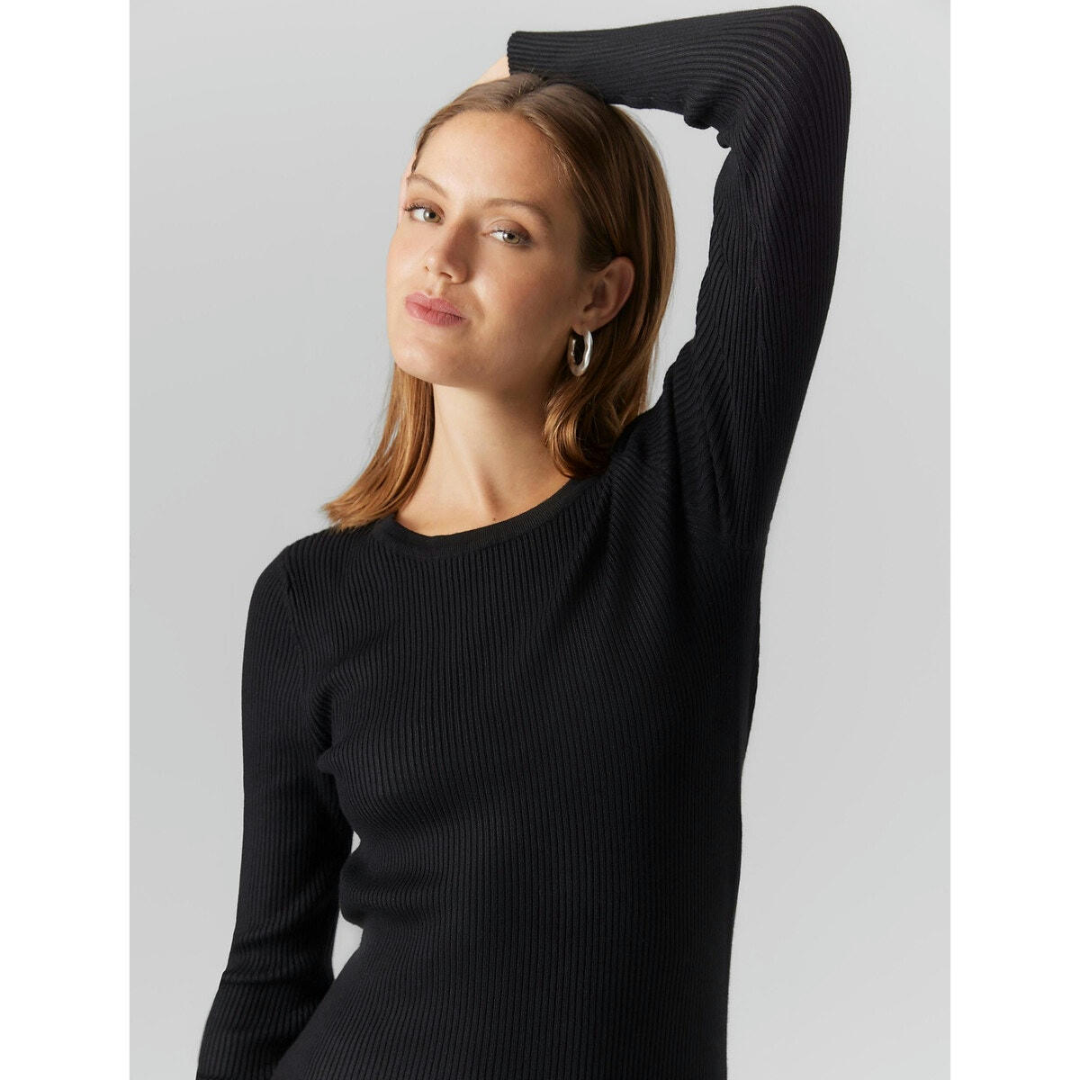 Robe longue en fine maille