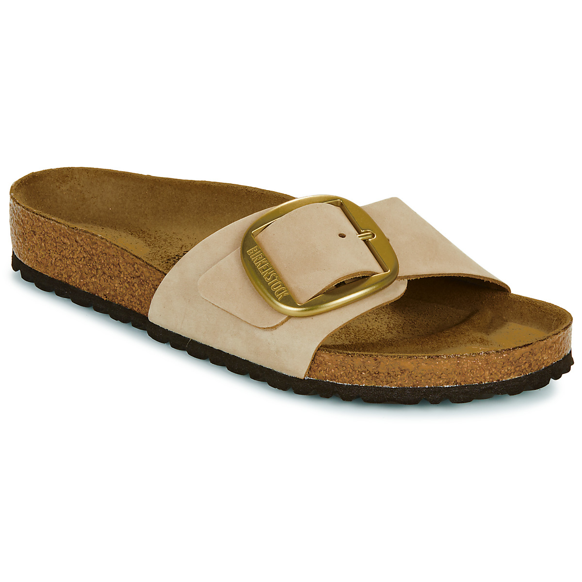 BIRKENSTOCK - Madrid Big Buckle - Nubuck / Beige / Regular
