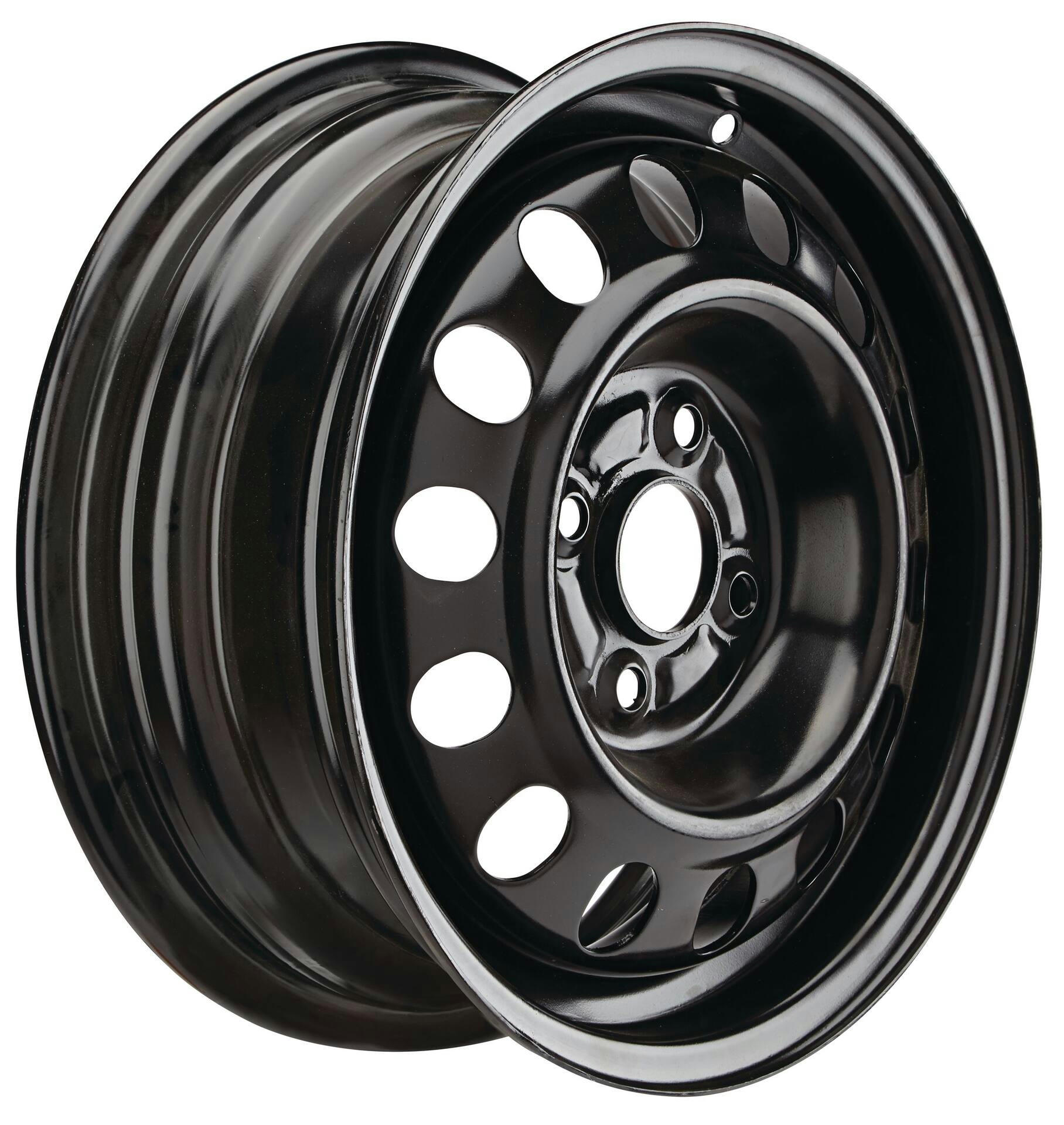 Direct Fit Steel Wheel / Rim, Gloss Black