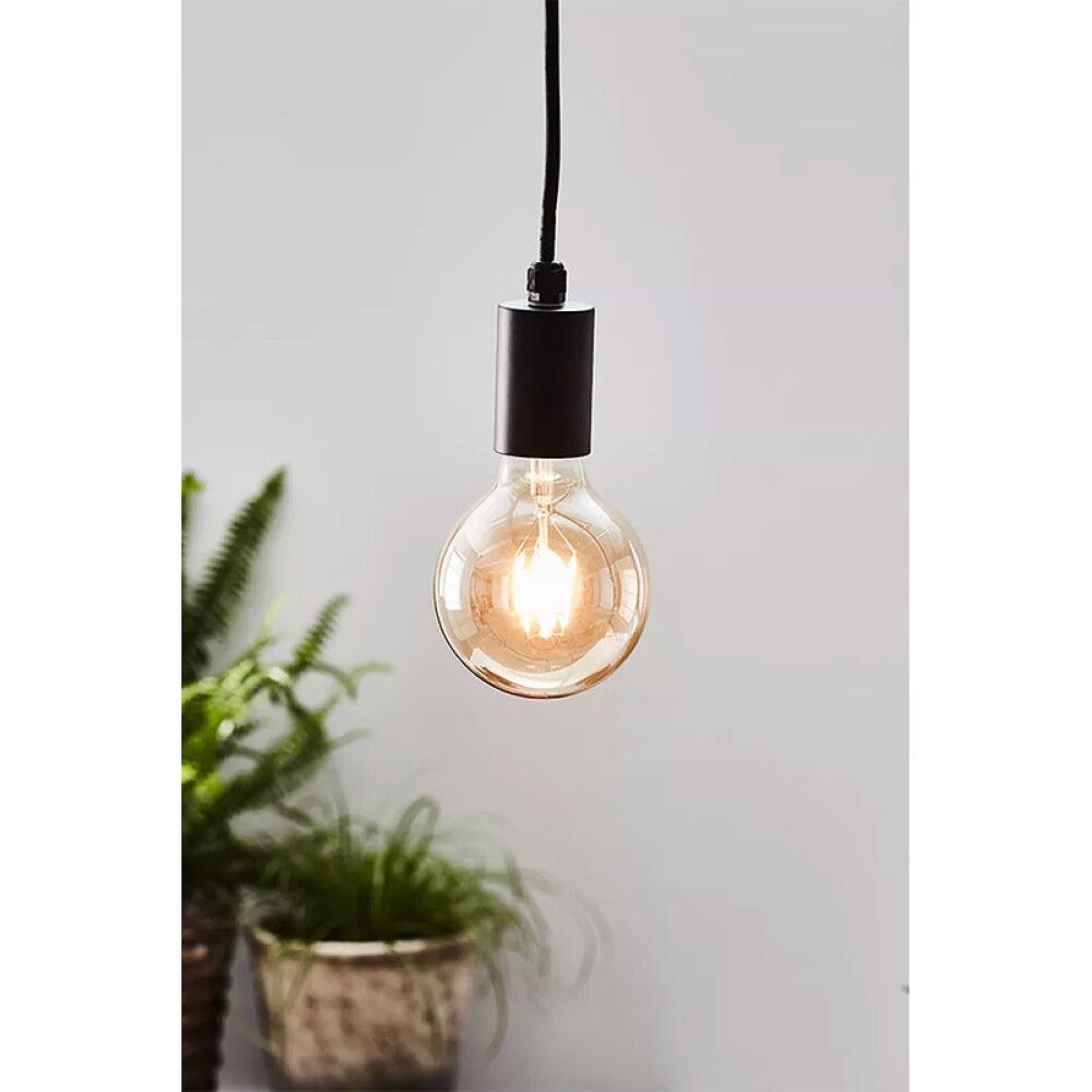 TAKLAMPE MARKSLÖJD SPROUT SVART