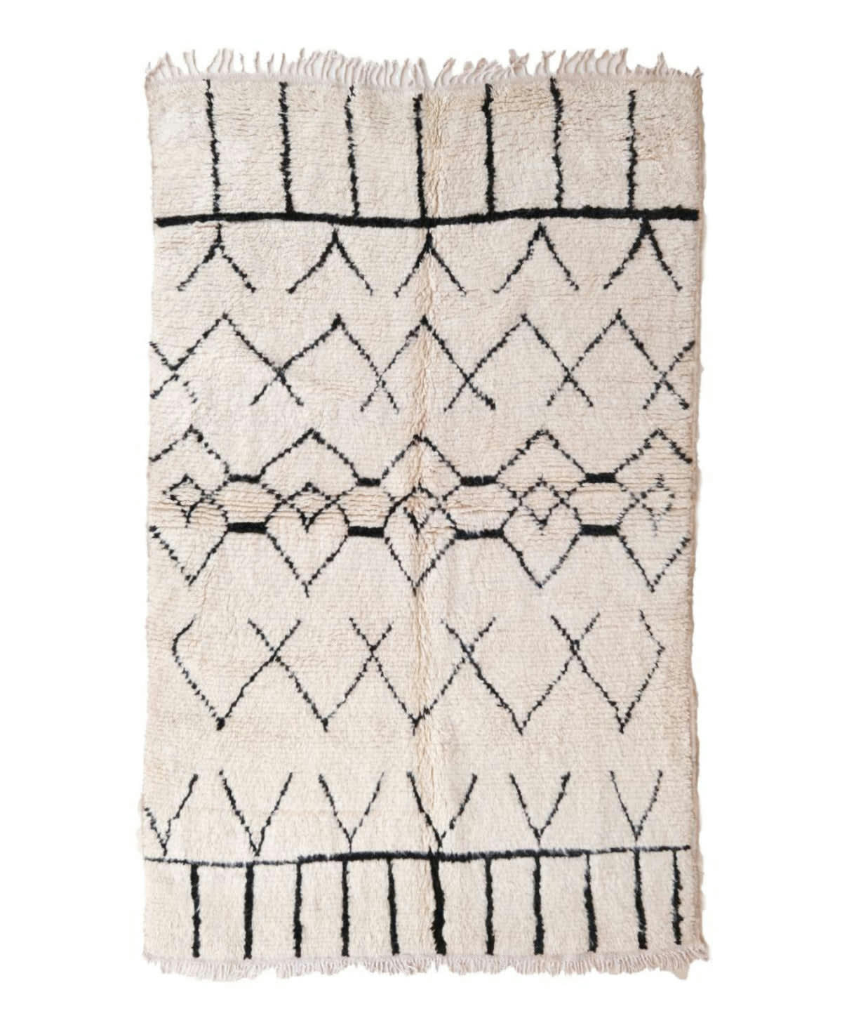 BERBERE - Tapis Berbere marocain pure laine 152x245