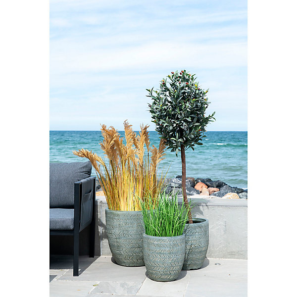 Gazon Artificiel Poa - Herbe Verte de 68 cm de Hauteur
