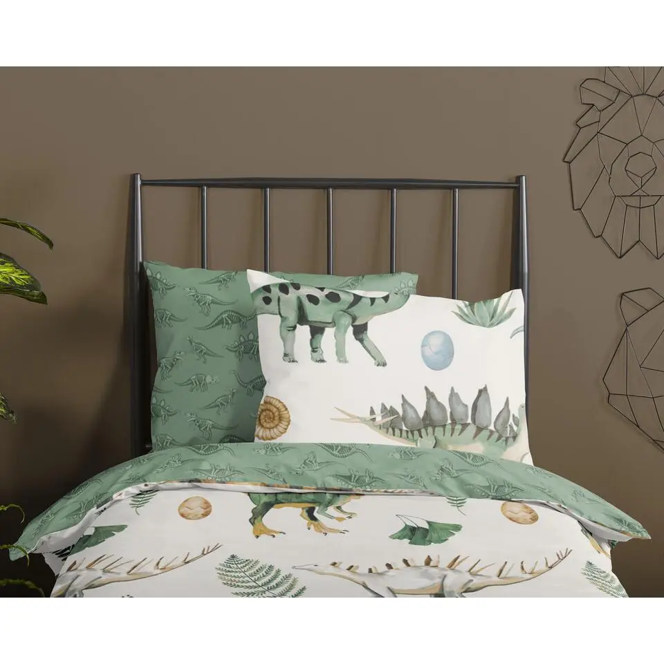 Good Morning Kinderdekbedovertrek Dinoland