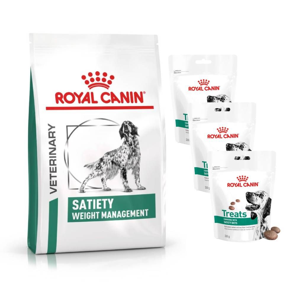 Royal Canin Veterinary Dry Dog Food + 3 x Royal Canin Dog Treats Free! *