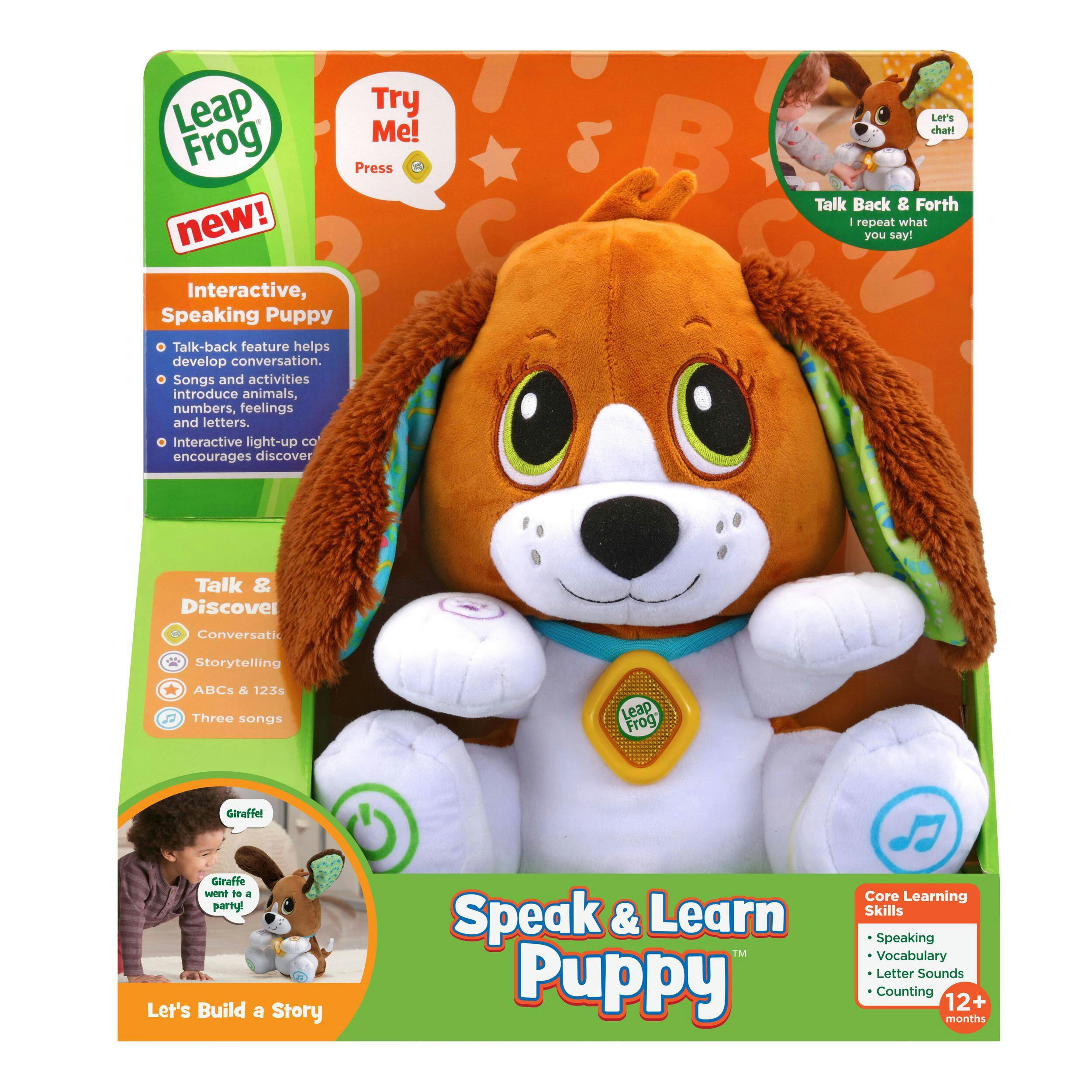 LeapFrog Speak & Learn Puppy, English, Ages 1+