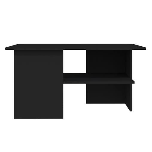 NNEVL Coffee Table Black 90x60x46.5 cm Chipboard