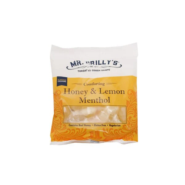 Mr Crillys Honey & Lemon Menthol 100g