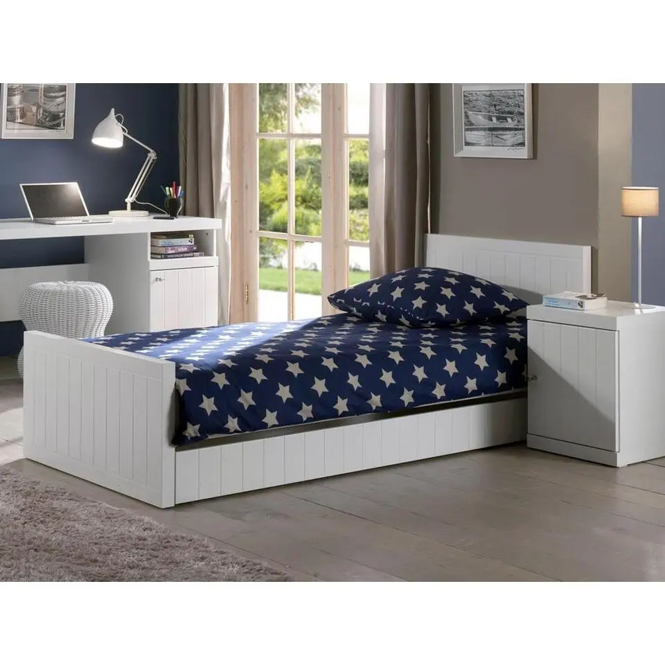 Kinderbed Robin 90x200 cm - wit