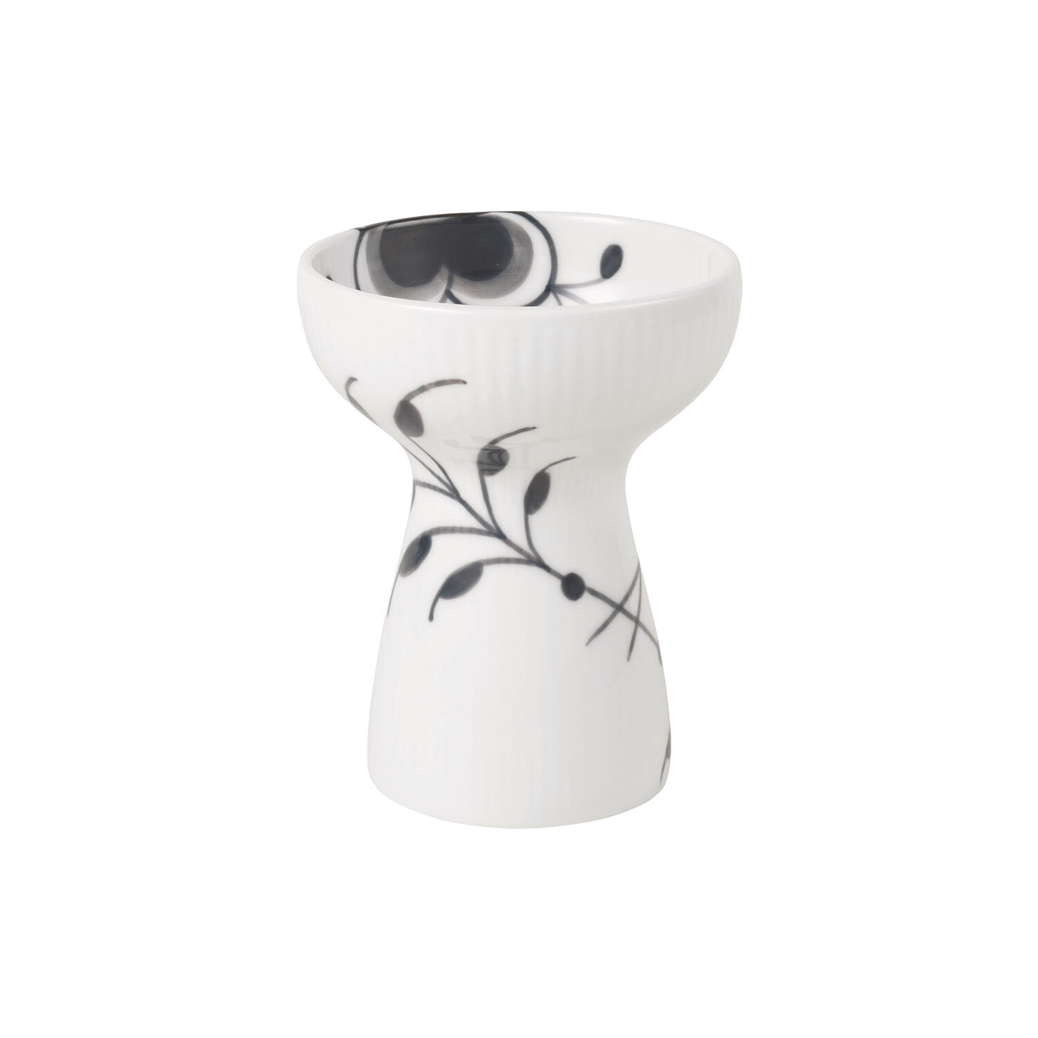 Sort Mega Riflet vase 11 cm