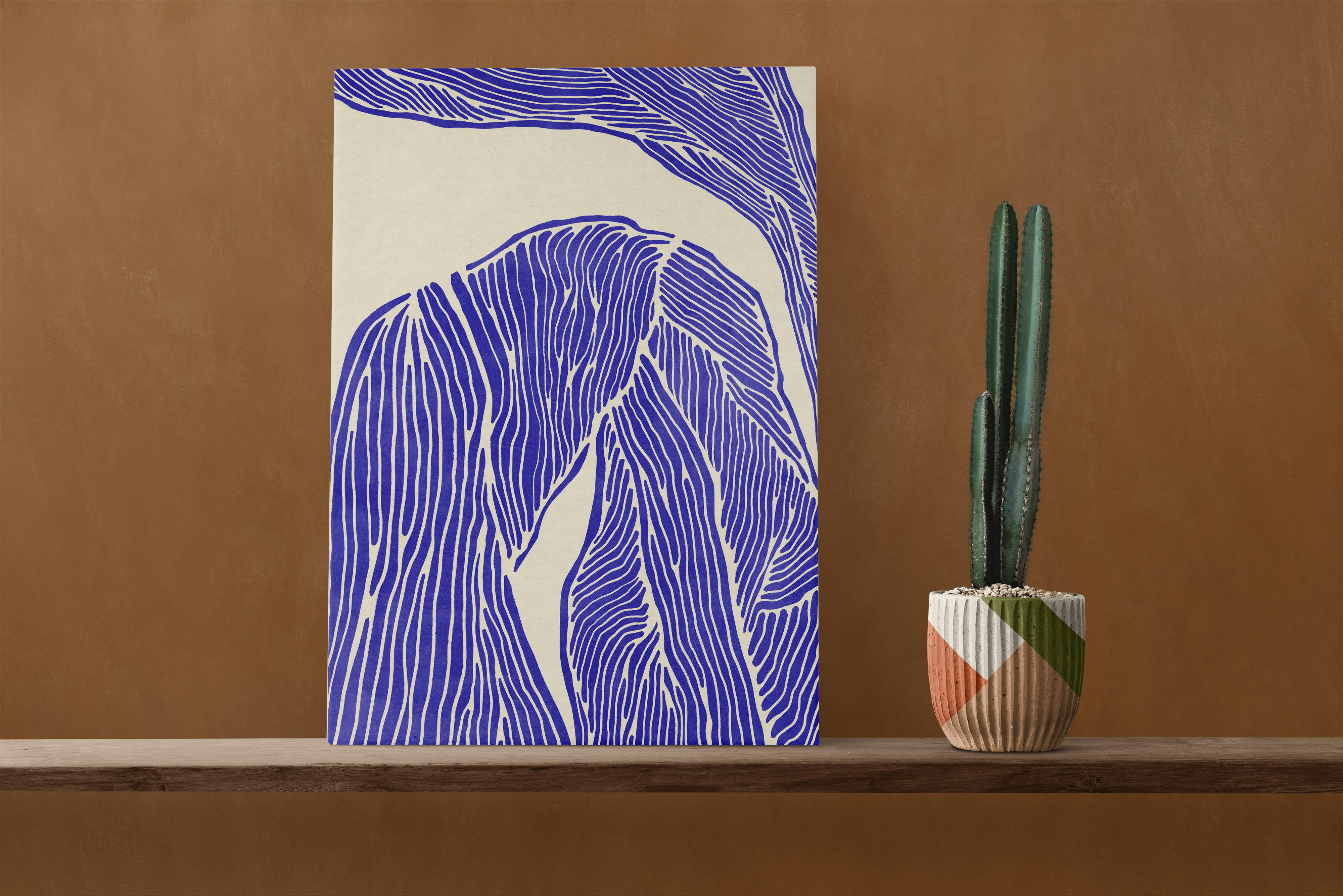 OCEAN - Peinture sur toile 60x40 imprimé HD Océan