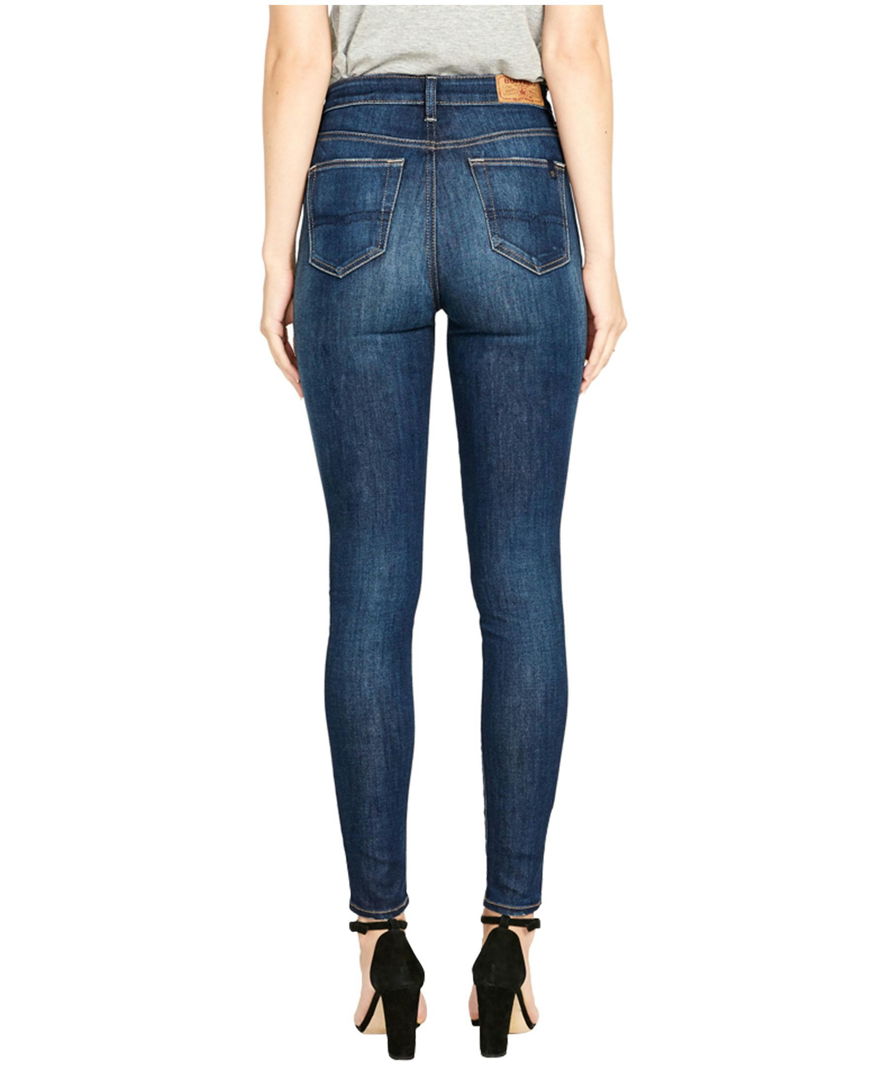 Buffalo Women's Skylar Hi Rise Skinny Jeans Dark Indigo -