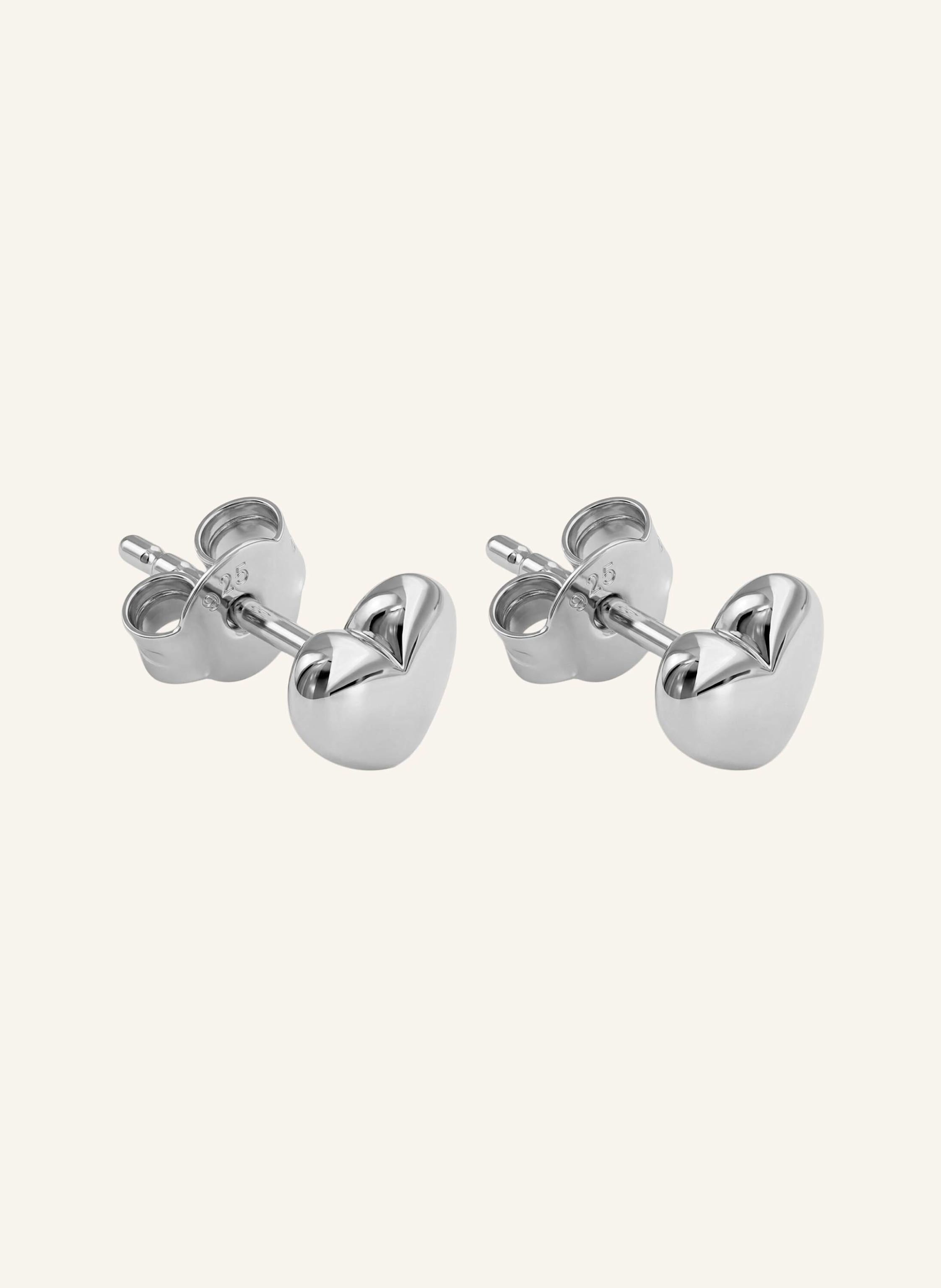 OHH LUILU Ohrstecker PUFFY HEART STUDS by GLAMBOU