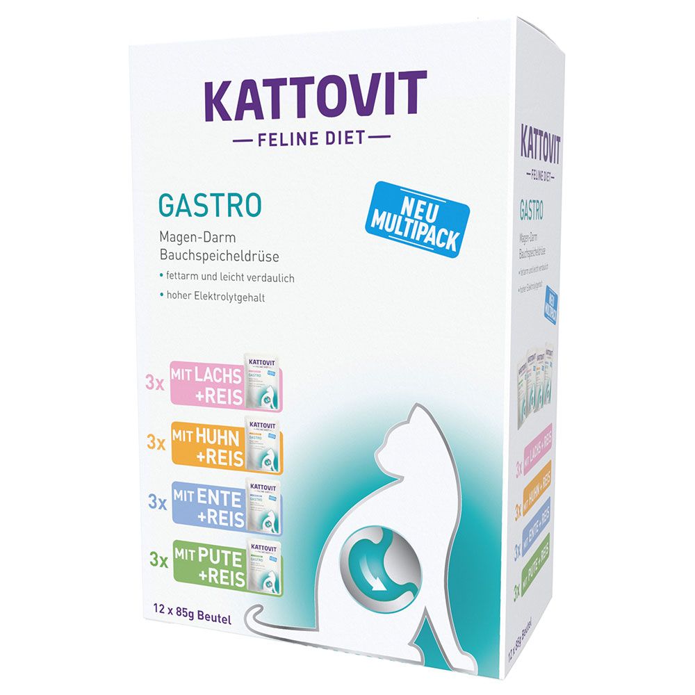 Kattovit Gastro Pouches Mixed Pack