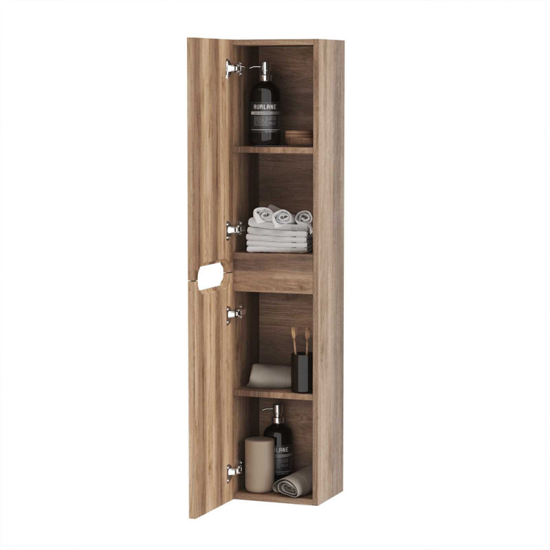 Colonne de salle de bain Emilien bois 25,5 cm AURLANE