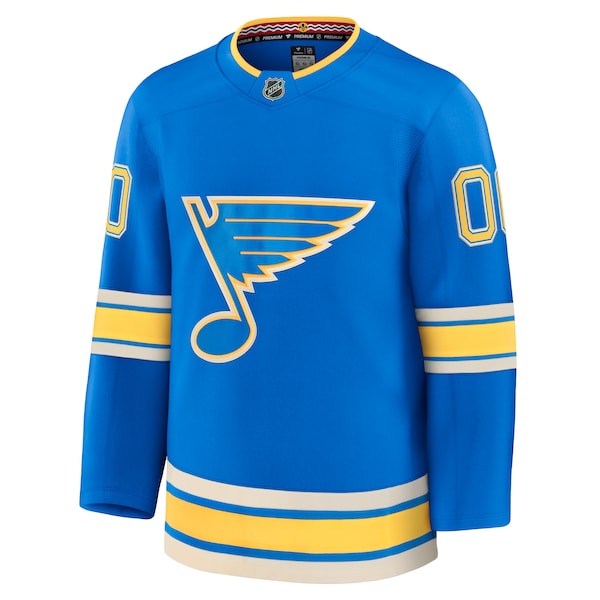 St. Louis Blues  Alternate Premium Custom Jersey - Blue