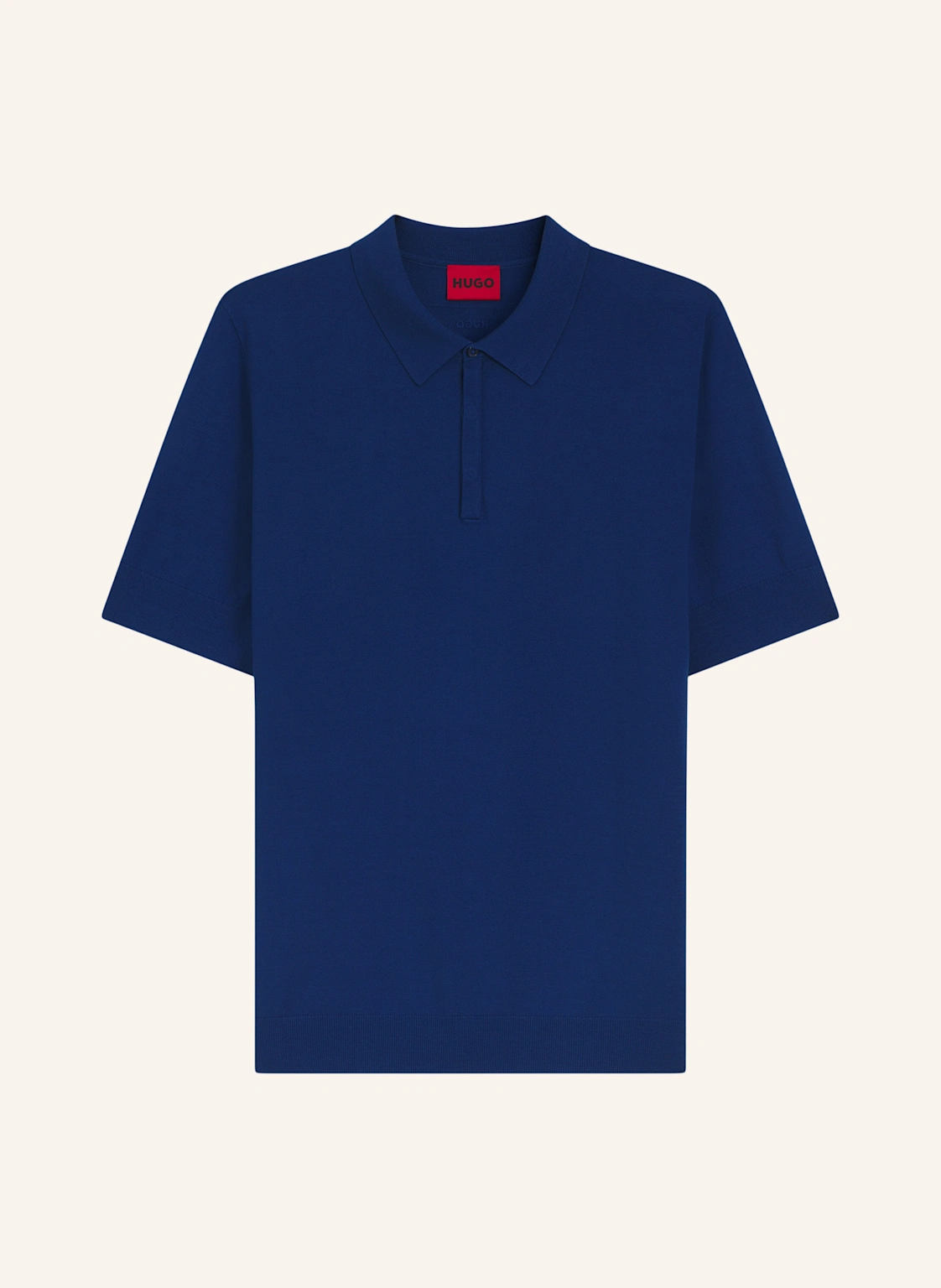 HUGO Strick-Poloshirt SAN PETER