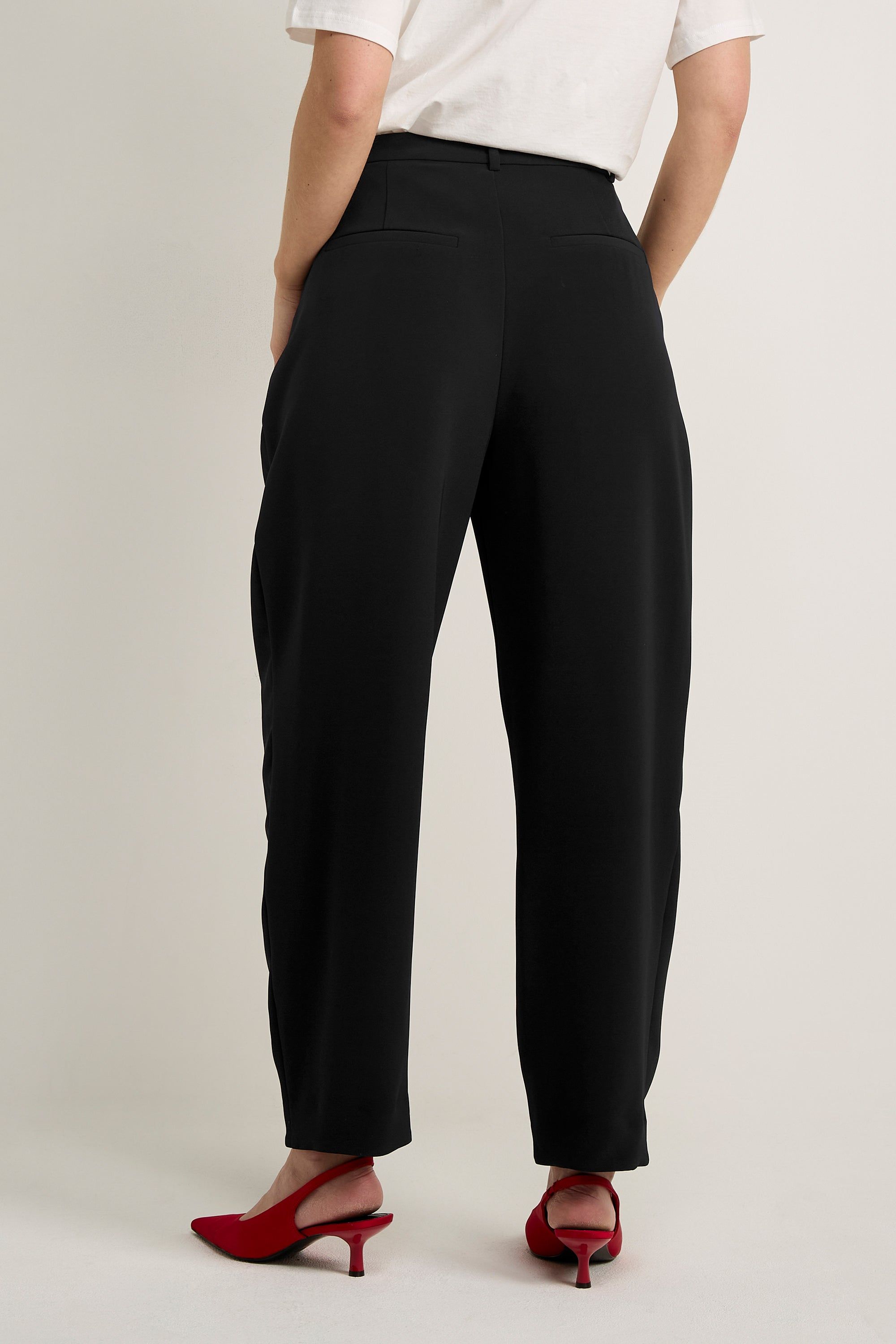 GWD by GEORGE W. DAVIES GWD Malika Navy Wide Leg Trouser