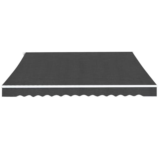 NNEVL Folding Awning Manual Operated 500 cm Anthracite