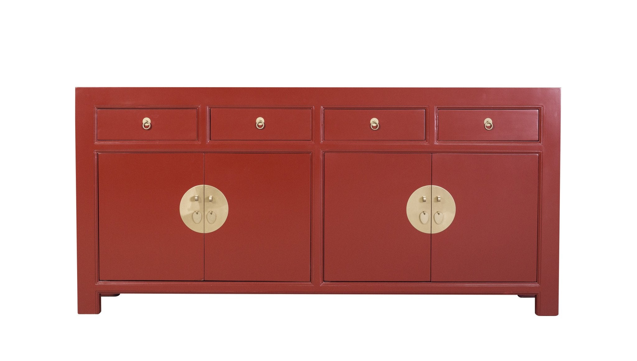 Fine Asianliving Chinese Dressoir Rood Ruby Red -