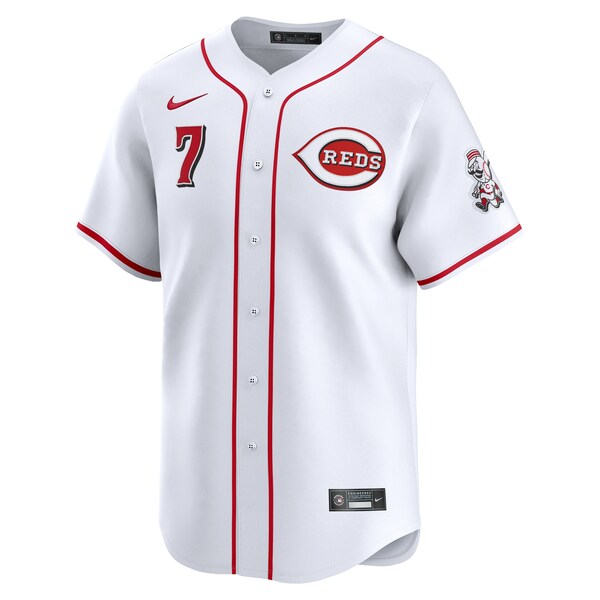 Spencer Steer Cincinnati Reds Nike Alternate Limited Player Jersey - White