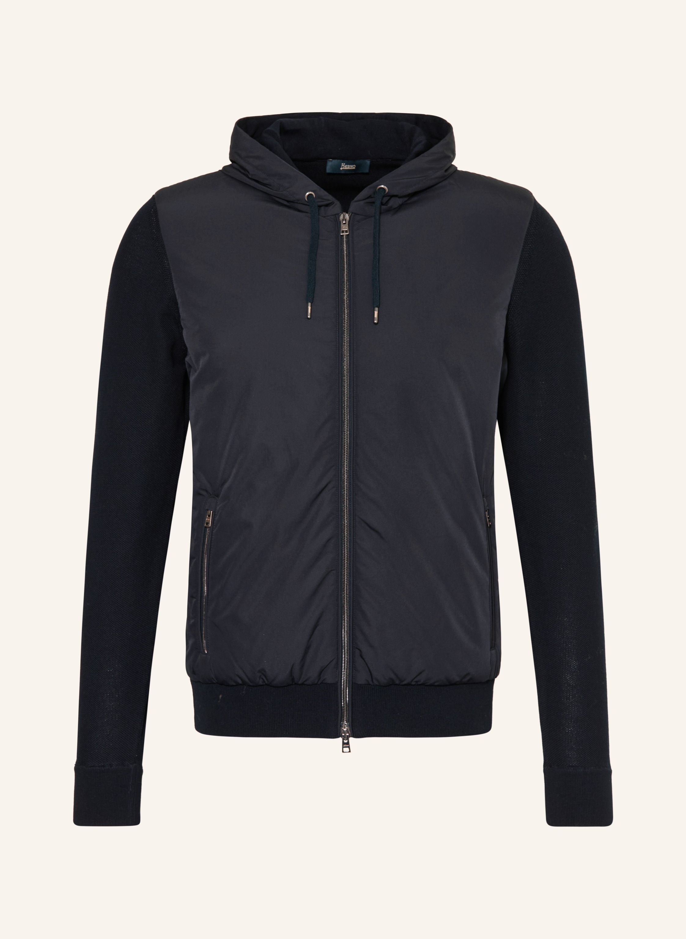 HERNO Jacke im Materialmix