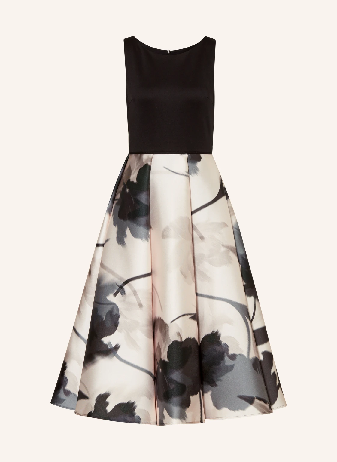 SWING Cocktailkleid im Materialmix
