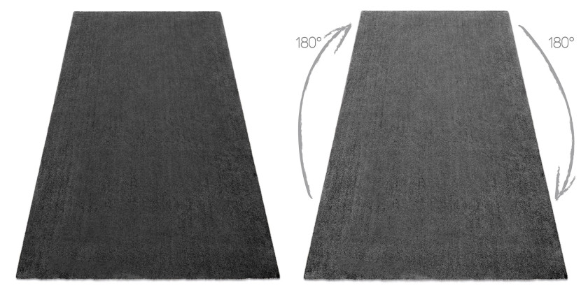 Nowoczesny dywan do prania LATIO 71351100 szary 60x115 cm