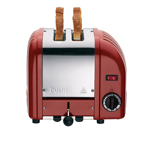 Grille-pain 2 fentes 1200w rouge Dualit 20259 vario